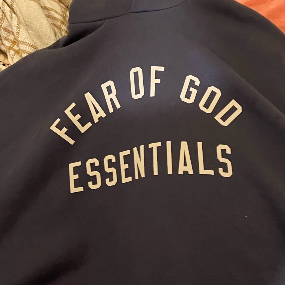 Fear of God Essentials Blue Sweatshirt
